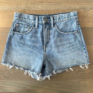 Treasure & Bond Pledge Women's High Rise Cutoff Denim Shorts, Size 26